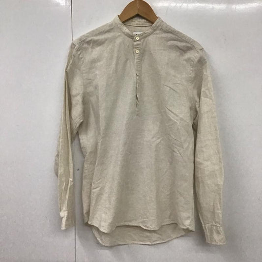 ザラ ZARA シャツ、ブラウス 長袖 長袖シャツ 無地シャツ カラーシャツ M 無地 白 / ホワイト /  メンズ USED 古着 中古 10131007