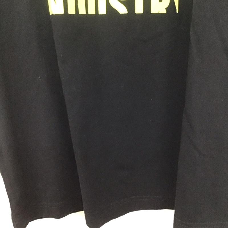 ディーゼル DIESEL Tシャツ 半袖 半袖カットソー プリントTシャツ クルーネックカットソー S プリント 黒 / ブラック /  メンズ USED 古着 中古 10140711