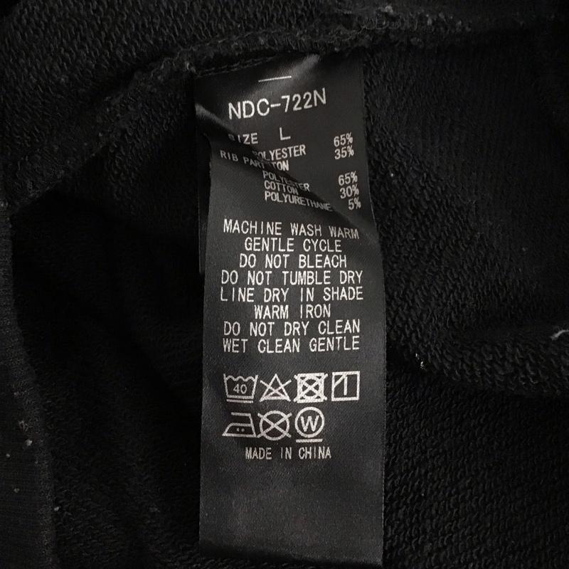 ナンバーナイン デニム NUMBER (N)INE DENIM トレーナー 長袖 ndc-722n スウェット トレーナー L ロゴ、文字 黒 / ブラック /  メンズ USED 古着 中古 10145295