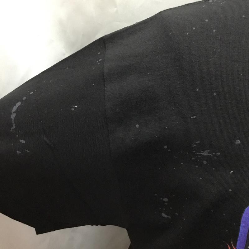 チャレンジャー CHALLENGER Tシャツ 半袖 CLG-TS 020-031 BANDANA FROG TEE YUKINARI UCHIYAMA 内山幸也 L プリント 黒 / ブラック /  メンズ USED 古着 中古 10109680