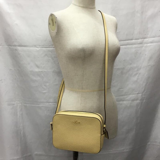 コーチ COACH ショルダーバッグ ショルダーバッグ 87734 ミニバッグ ロゴ、文字 ベージュ / ベージュ /  レディース USED 古着 中古 10106342
