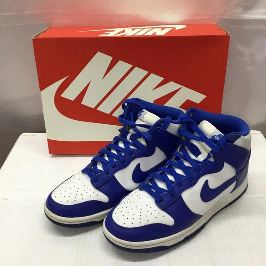 ナイキ NIKE スニーカー スニーカー DD1399-102 DUNK HI RETRO 26.5cm 箱有 26.5cm ロゴ、文字 白 / ホワイト / X 青 / ブルー /  メンズ USED 古着 中古 10118687