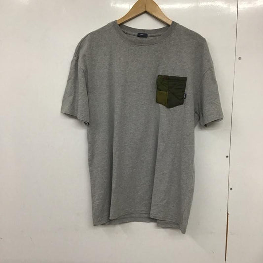 デンハム DENHAM Tシャツ 半袖 S 無地 灰 / グレー /  メンズ USED 古着 中古 10133344