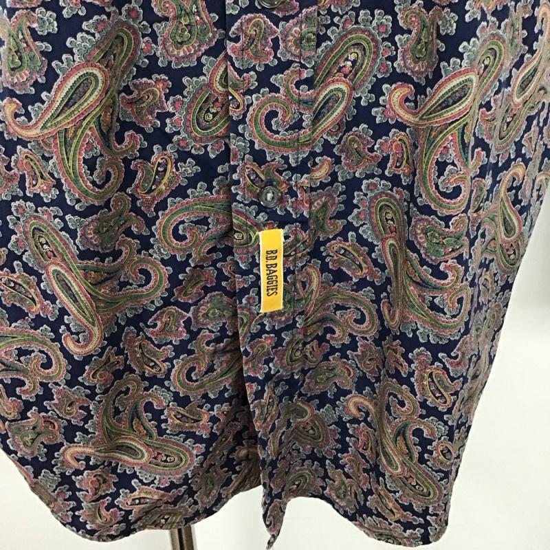 古着 USED シャツ、ブラウス 長袖 長袖シャツ 総柄シャツ カラーシャツ ポケットシャツ 総柄 マルチカラー / マルチカラー /  メンズ USED 古着 中古 10125057