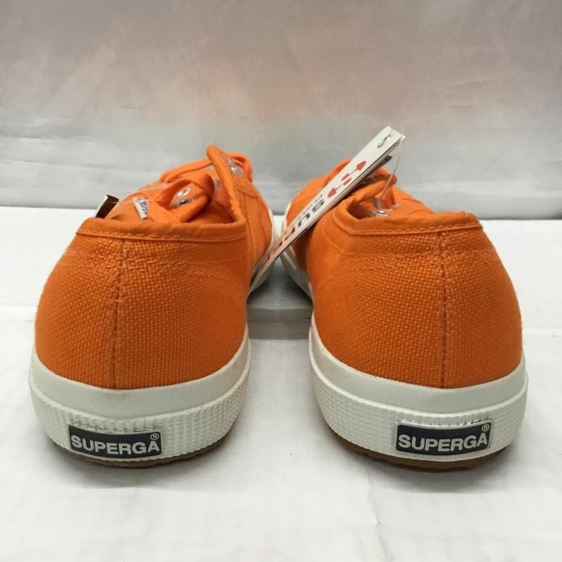 スペルガ SUPERGA スニーカー スニーカー タグ付き 42 キャンバス ロゴ、文字 橙 / オレンジ /  メンズ USED 古着 中古 10117601