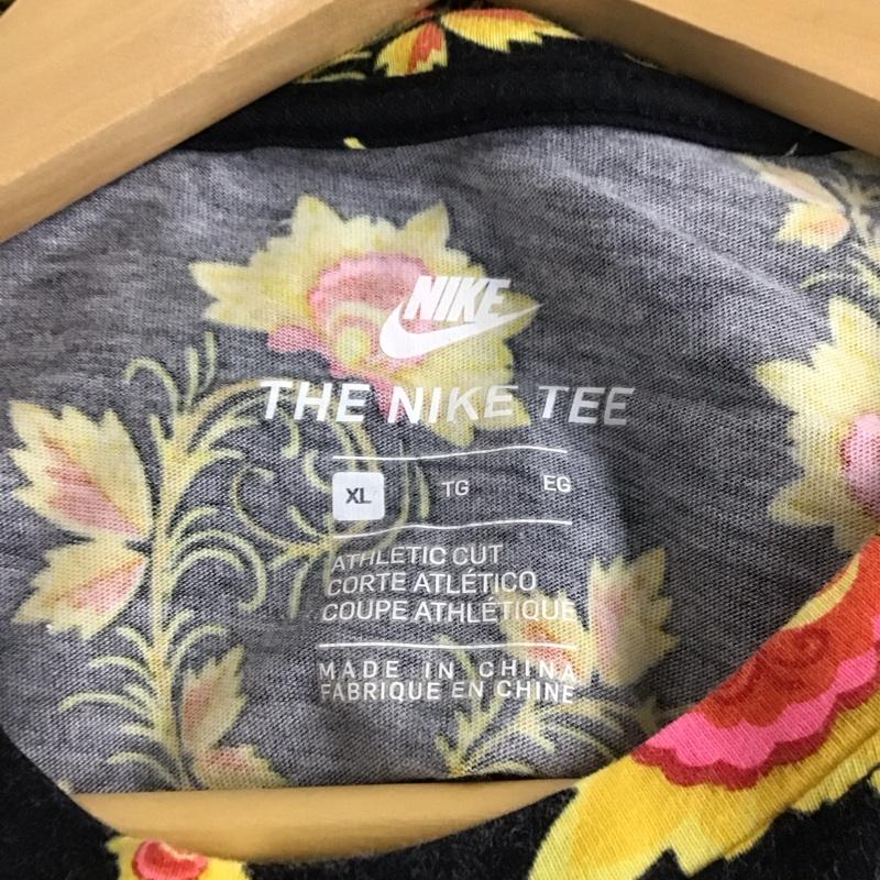 ナイキ NIKE Tシャツ 半袖 892216-011 TOURYELLOWTシャツ クルーネックカットソー プリントTシャツ XL プリント マルチカラー / マルチカラー /  メンズ USED 古着 中古 10130807