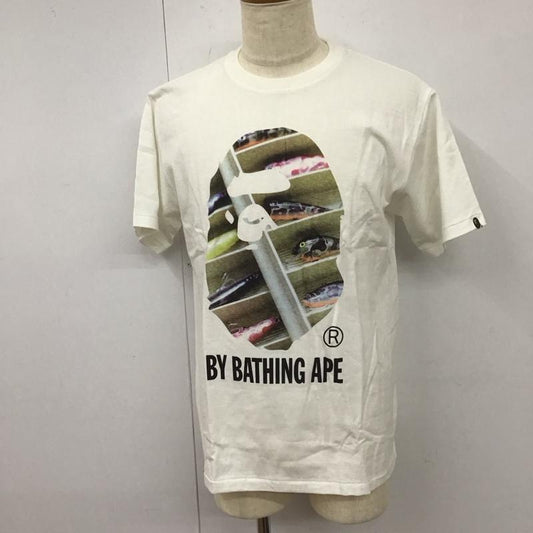 アベイシングエイプ A BATHING APE Tシャツ 半袖 L  白 / ホワイト /  メンズ USED 古着 中古 10114964