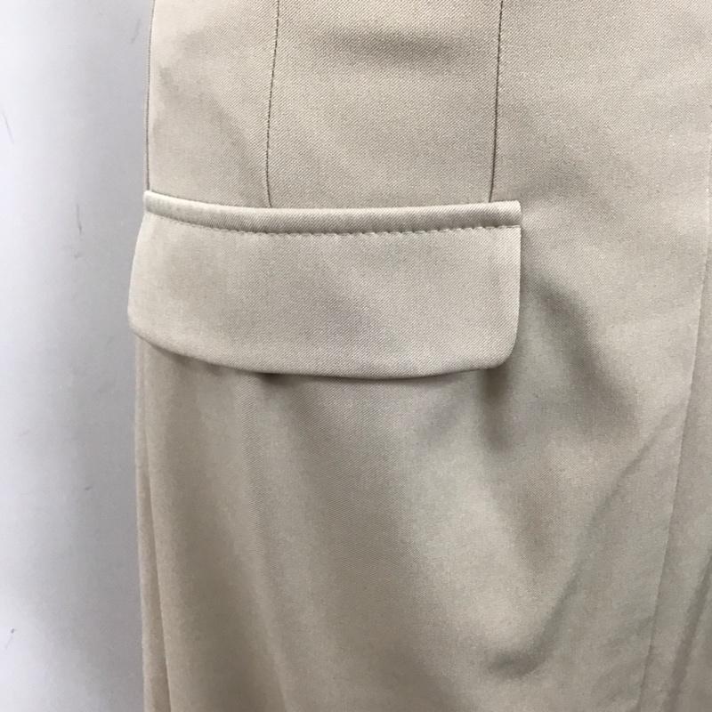 エヌナチュラルビューティーベーシック N.NATURALBEAUTYBASIC スカート ロングスカート 166-1120352 バックスリット M 無地 ベージュ / ベージュ /  レディース USED 古着 中古 10123076