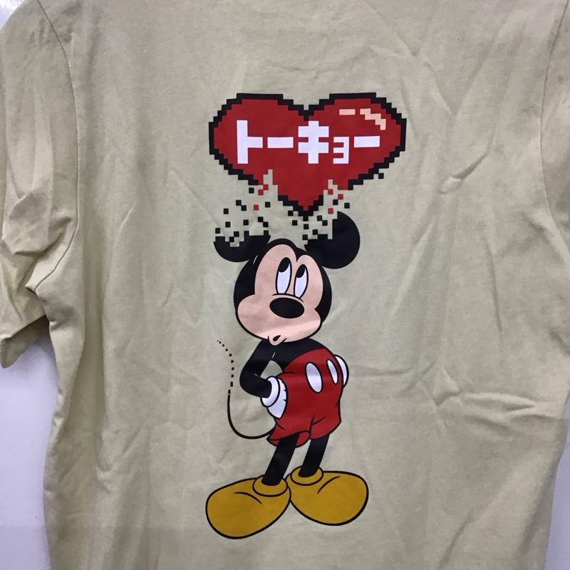 アディダス adidas Tシャツ 半袖 gu0926 プリントTシャツ ディズニープリント S プリント 黄 / イエロー /  メンズ USED 古着 中古 10150351