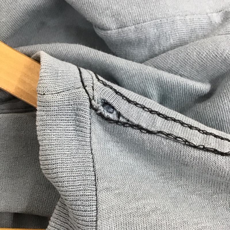 ナイキ NIKE Tシャツ 半袖 半袖カットソー プリントTシャツ クルーネックカットソー 古着 90S XL ロゴ、文字 水色 / ライトブルー /  メンズ USED 古着 中古 10135723