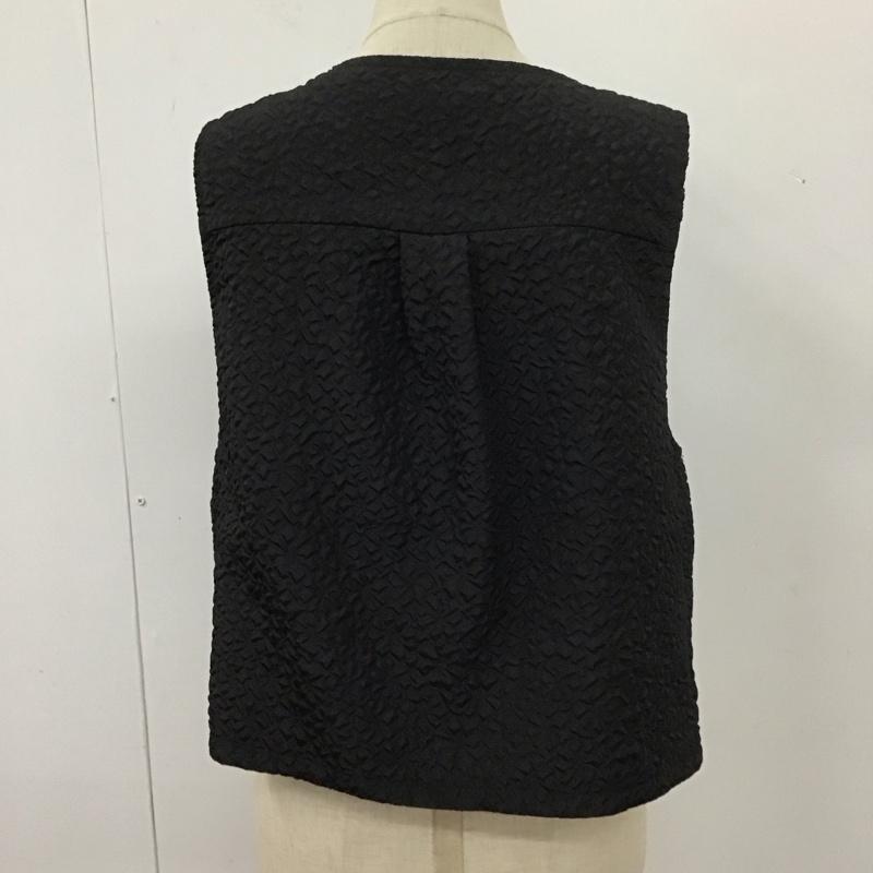 フリークスストア FREAK S STORE ベスト ベスト ベスト ノースリーブカットソー FREE 無地 黒 / ブラック /  レディース USED 古着 中古 10113825