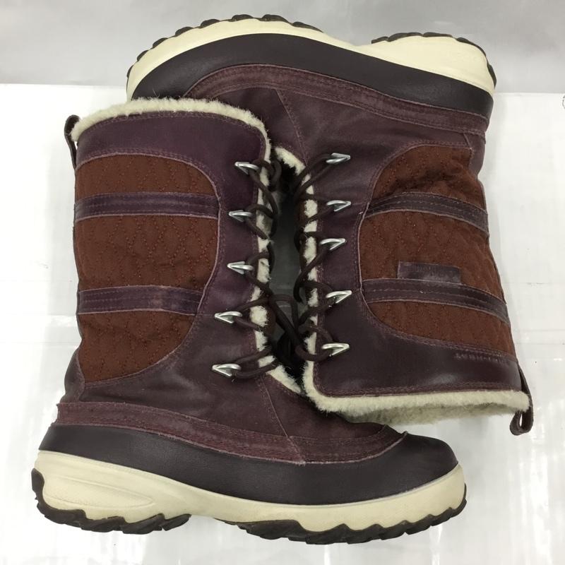 コロンビア Columbia アウトドアシューズ アウトドアシューズ BL1511-206 スノーブーツ 25cm 25.0cm 無地 ボルドー / ボルドー /  レディース USED 古着 中古 10105871