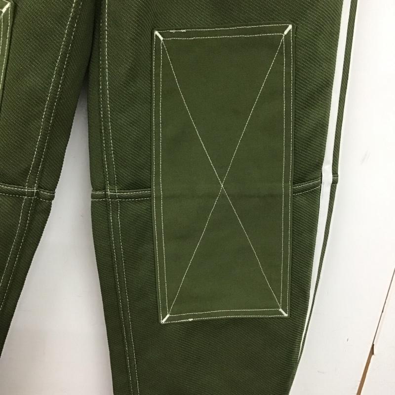 アディダス adidas パンツ ワークパンツ、ペインターパンツ gn3808 ボトム ワイドパンツ トラックパンツ S ロゴ、文字 カーキ / カーキ /  メンズ USED 古着 中古 10147001
