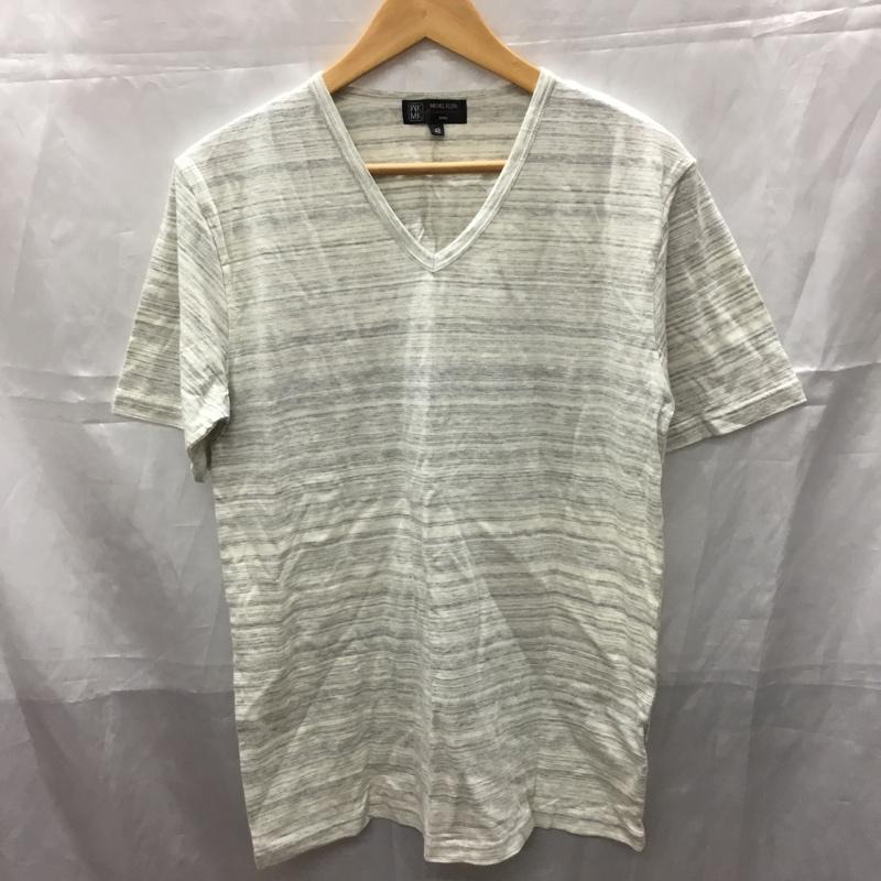 ミッシェル・クラン MICHEL KLEIN Tシャツ 半袖 48  マルチカラー / マルチカラー /  メンズ USED 古着 中古 10110624