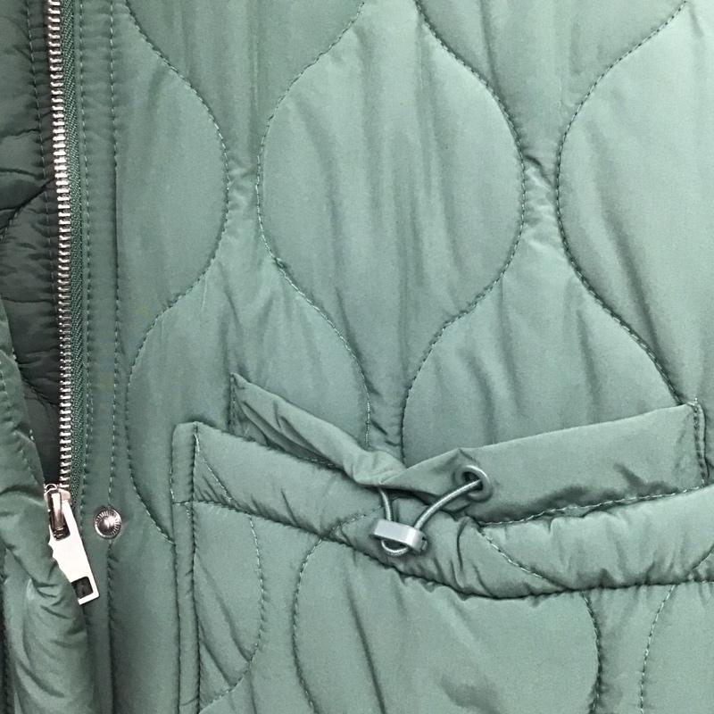 ザラ ZARA ジャケット、上着 ジャケット、ブレザー 2969 065 500 キルティングジャケット M 無地 緑 / グリーン /  レディース USED 古着 中古 10149269