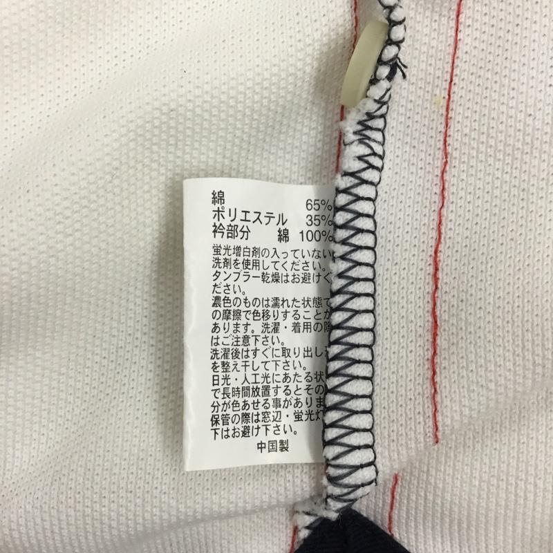 ブルックスブラザーズ BROOKS BROTHERS ポロシャツ 半袖 S ワンポイント 白 / ホワイト / X 紺 / ネイビー /  メンズ USED 古着 中古 10112867