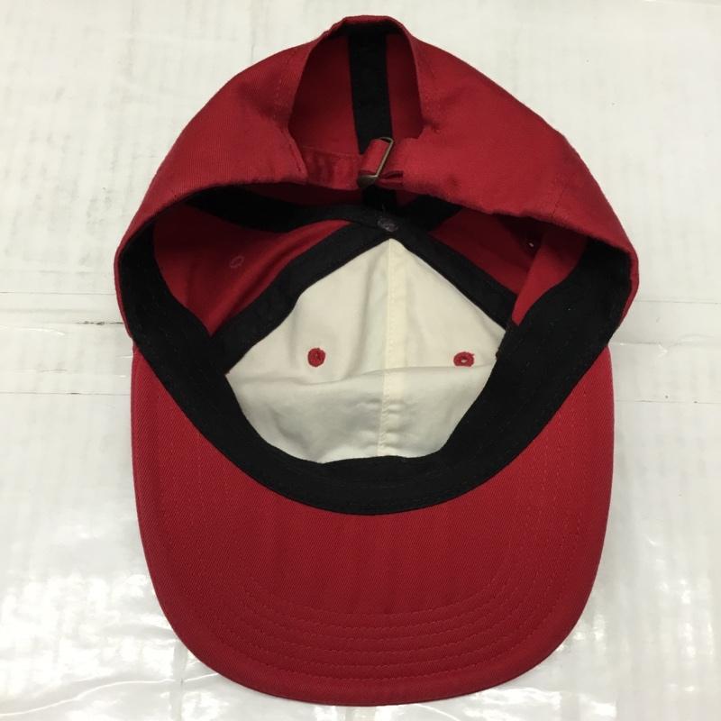 シュプリーム Supreme 帽子 キャップ Twill Classic Logo 6-Panel ロゴ、文字 赤 / レッド /  メンズ USED 古着 中古 10114736