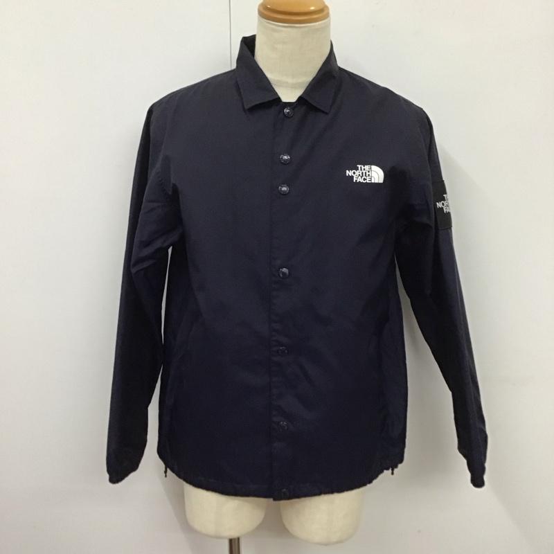 ザノースフェイス THE NORTH FACE ジャケット、上着 ジャケット、ブレザー np72130 コーチジャケット ナイロンジャケット アウター M ロゴ、文字 紺 / ネイビー /  メンズ USED 古着 中古 10124161