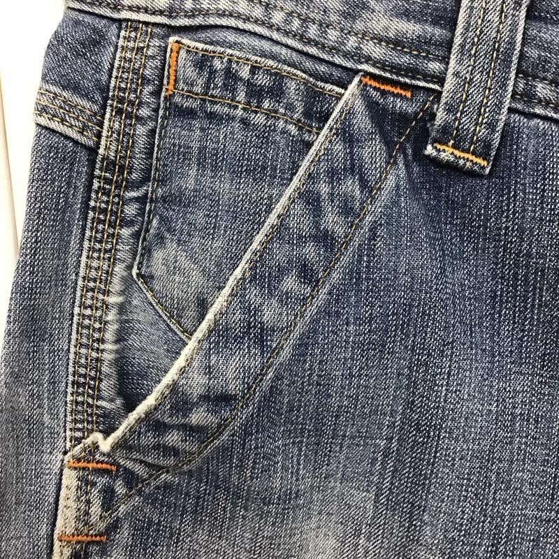 ポロジーンズカンパニー POLOJEANSCO. パンツ デニム、ジーンズ デニムパンツ ワーカージーンズ カジュアルパンツ ストレートパンツ 29インチ 無地 インディゴ / インディゴ /  メンズ USED 古着 中古 10107235