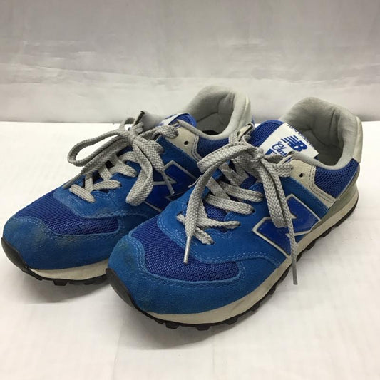 ニューバランス New Balance スニーカー スニーカー ML574VTR 24.5cm 24.5cm ロゴ、文字 青 / ブルー /  レディース USED 古着 中古 10116062