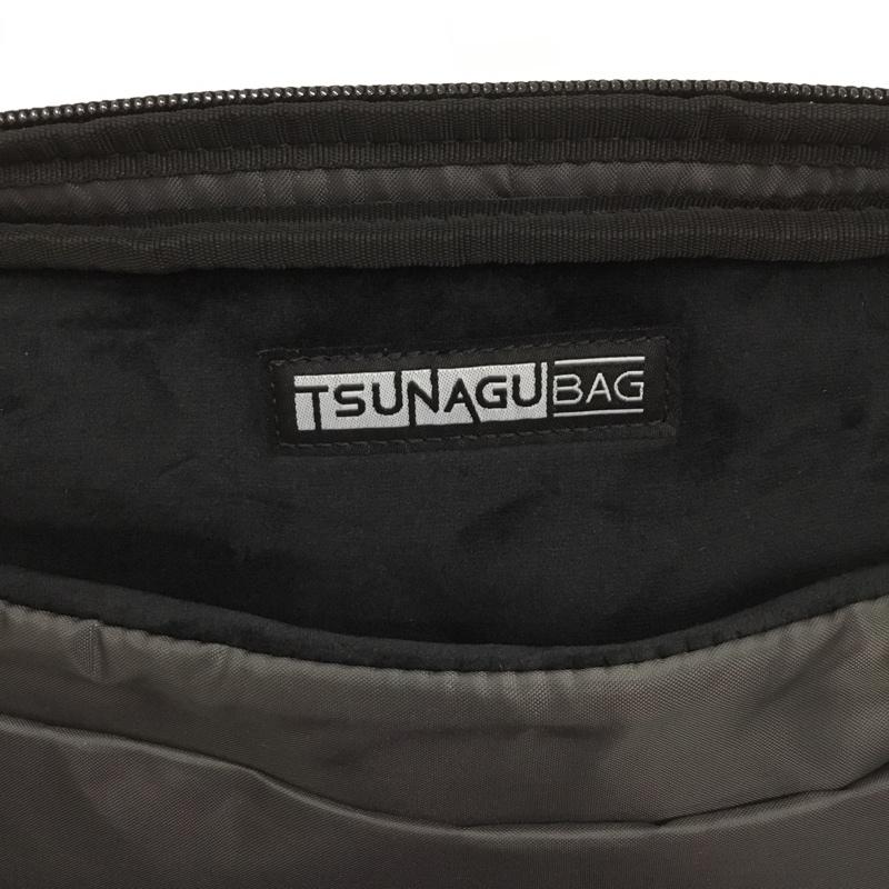古着 USED ショルダーバッグ ショルダーバッグ TSB16-BK TSUNAGU BAG SWIFT SIMCLEAR ロゴ、文字 黒 / ブラック /  メンズ USED 古着 中古 10148468