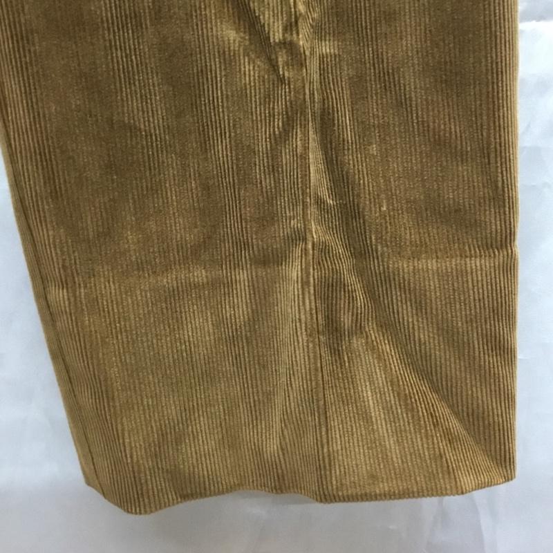 ブルックスブラザーズ BROOKS BROTHERS パンツ チノパン チノパン ワイドパンツ カジュアルパンツ ストレートパンツ コーデュロイパンツ 34 無地 茶 / ブラウン /  メンズ USED 古着 中古 10111318