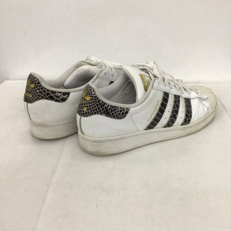 アディダスオリジナルス adidas originals スニーカー スニーカー FV3294 SUPER STAR 25cm スーパースター 25.0cm ロゴ、文字 白 / ホワイト /  レディース USED 古着 中古 10135279
