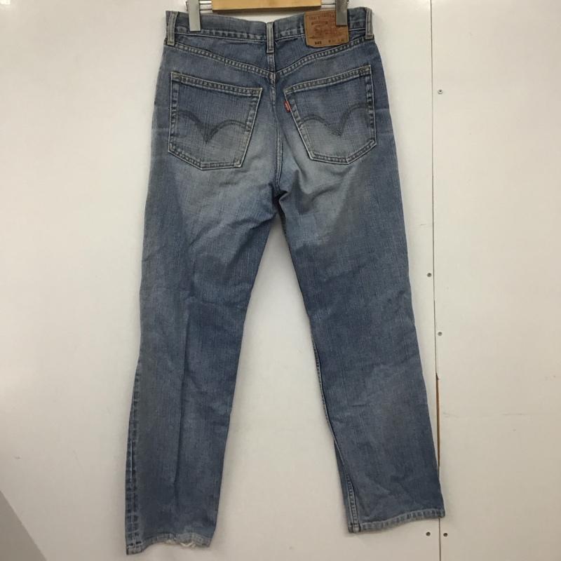 リーバイス Levi s パンツ デニム、ジーンズ 533-02 W30 L32 30インチ 無地 青 / ブルー /  メンズ USED 古着 中古 10146532