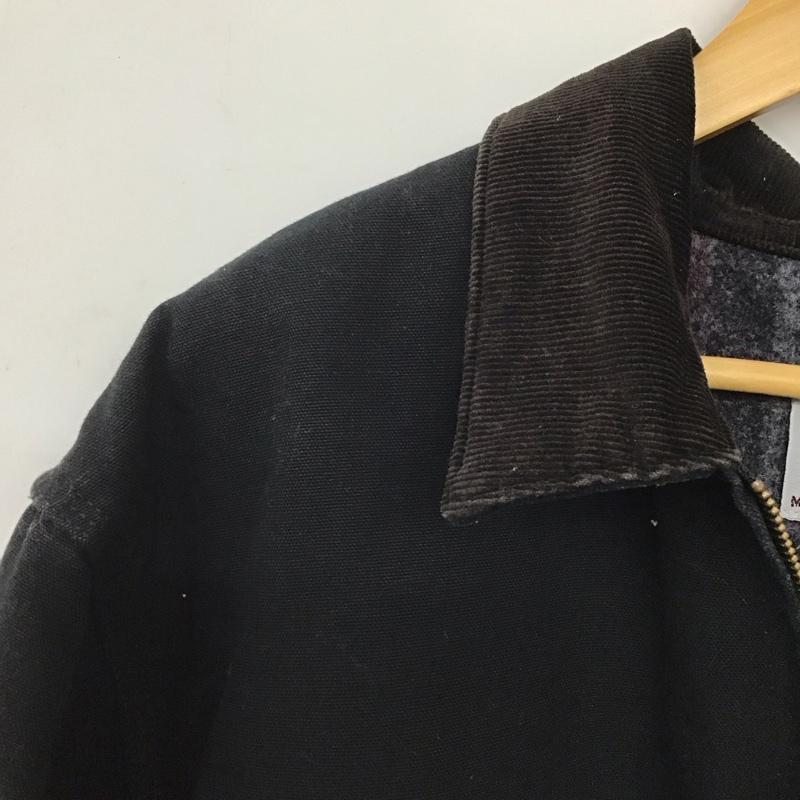 カーハート Carhartt ジャケット、上着 ジャケット、ブレザー ジップアップジャケット アウター 古着 usa製 ufcw XL ロゴ、文字 ダークグレー / ダークグレー /  メンズ USED 古着 中古 10147051