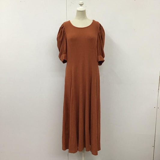 アルシーヴ archives ワンピース ロングスカート 無地 茶 / ブラウン /  レディース USED 古着 中古 10121190