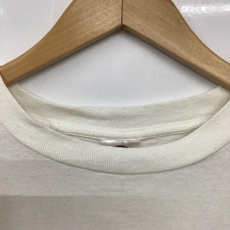 古着 USED Tシャツ 半袖 半袖カットソー プリントTシャツ クルーネックカットソー プリント 白 / ホワイト /  メンズ USED 古着 中古 10132089