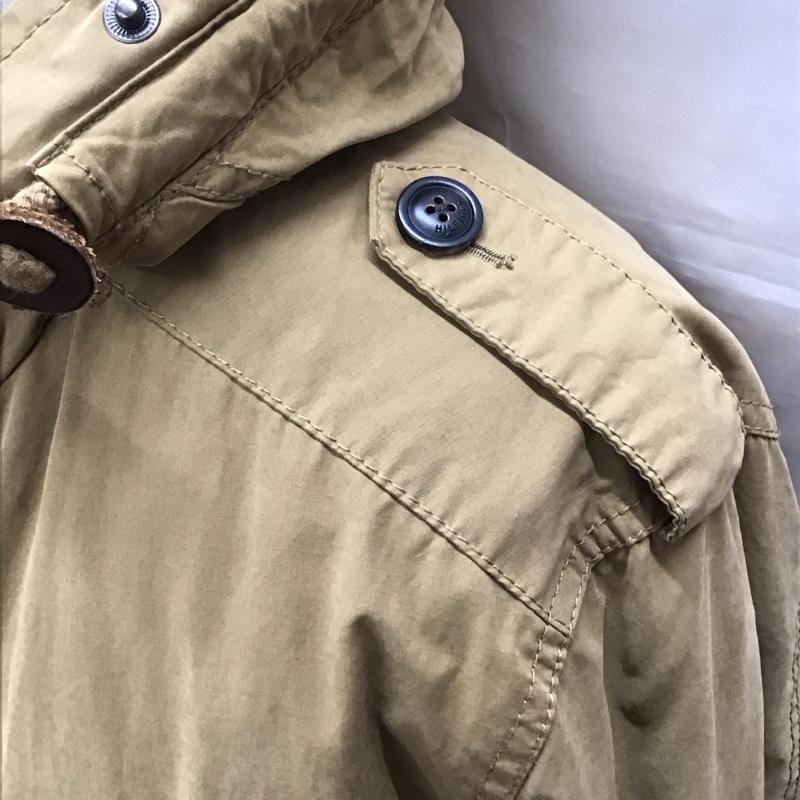 トミーヒルフィガー TOMMY HILFIGER ジャケット、上着 ジャケット、ブレザー 0887824596 ライナー付き 11-2611405-620 モッズコート M ロゴ、文字 ベージュ / ベージュ /  メンズ USED 古着 中古 10121180