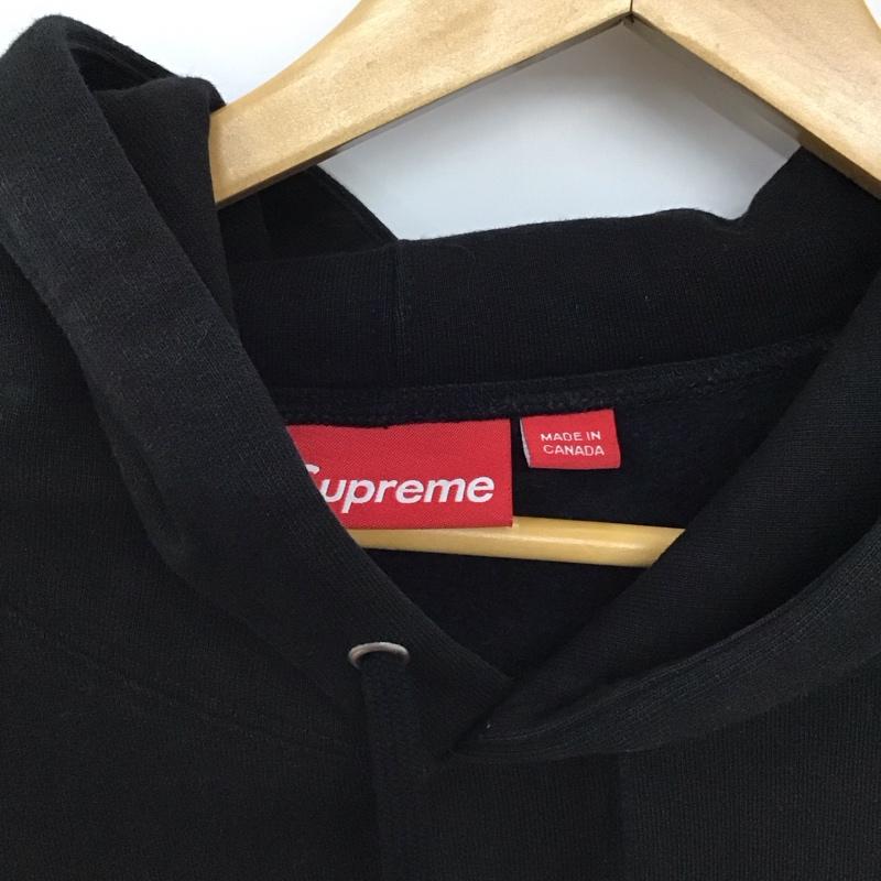 シュプリーム Supreme パーカー 長袖 22AW SmallBoxHoodedSweatshirt プルオーバーパーカー L ロゴ、文字 黒 / ブラック /  メンズ USED 古着 中古 10150117