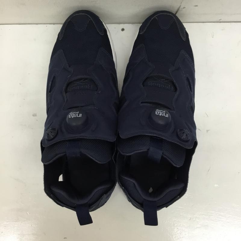 リーボック Reebok スニーカー スニーカー DV6986 NSTA PUMP FURY OG 27.0cm ロゴ、文字 紺 / ネイビー / X 白 / ホワイト /  メンズ USED 古着 中古 10142848