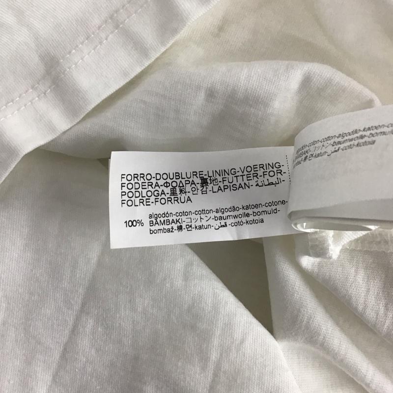 ザラ ZARA カットソー 半袖 S 無地 白 / ホワイト /  レディース USED 古着 中古 10140625