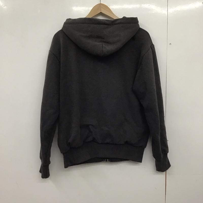 キャンバー CAMBER パーカー 長袖 ジップアップパーカー 長袖パーカー カジュアルジャケット S 無地 ダークグレー / ダークグレー /  メンズ USED 古着 中古 10148942