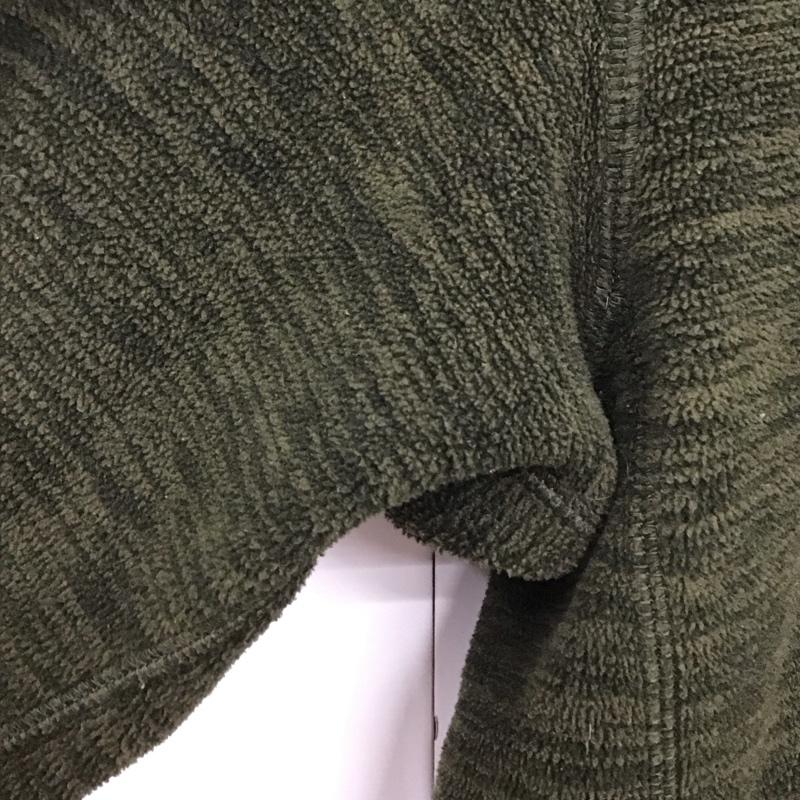 ユニクロ UNIQLO ジャケット、上着 ジャケット、ブレザー 341-400337 フリースフルジップジャケット M 無地 カーキ / カーキ /  メンズ USED 古着 中古 10130010