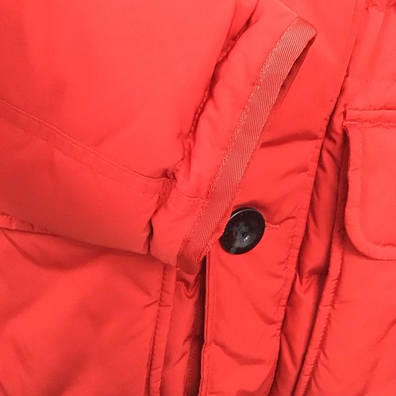 ポロラルフローレン POLO RALPH LAUREN ジャケット、上着 ジャケット、ブレザー ダウンジャケット アウター ジップアップジャケット S ロゴ、文字 赤 / レッド /  メンズ USED 古着 中古 10138435