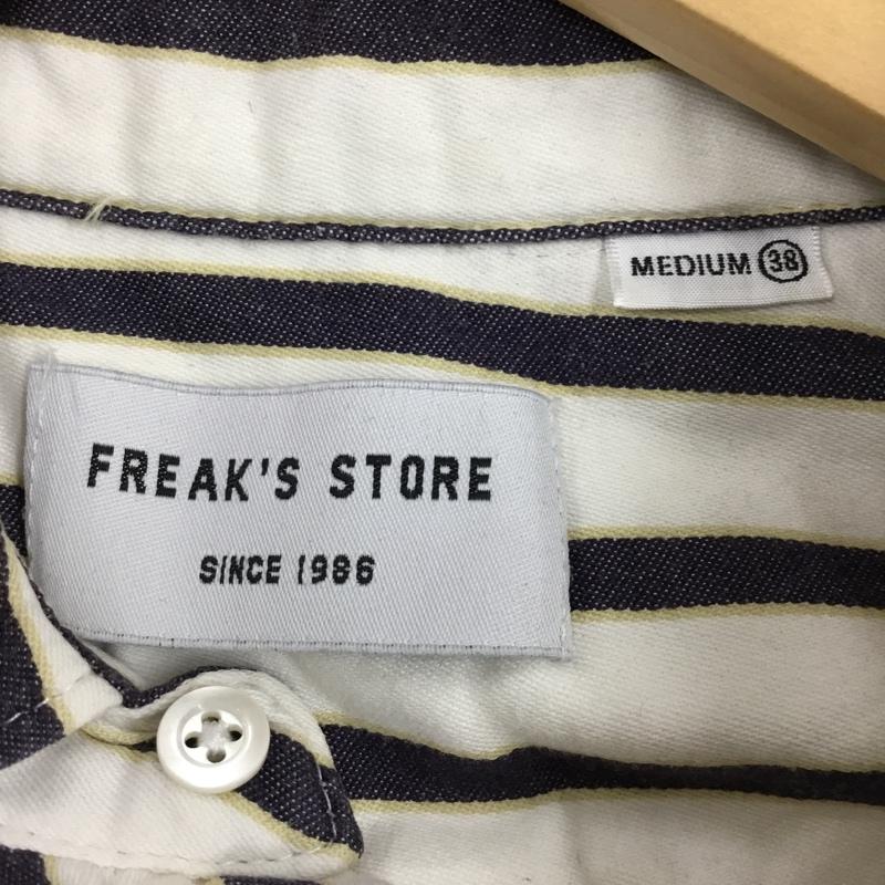フリークスストア FREAK S STORE シャツ、ブラウス 半袖 ストライプ M ストライプ マルチカラー / マルチカラー /  メンズ USED 古着 中古 10109703