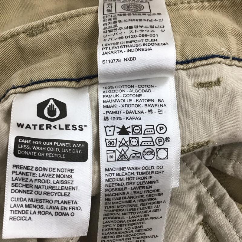 リーバイス Levi s パンツ ショートパンツ ショートパンツ ハーフパンツ カジュアルパンツ 30インチ 無地 ベージュ / ベージュ /  メンズ USED 古着 中古 10135755