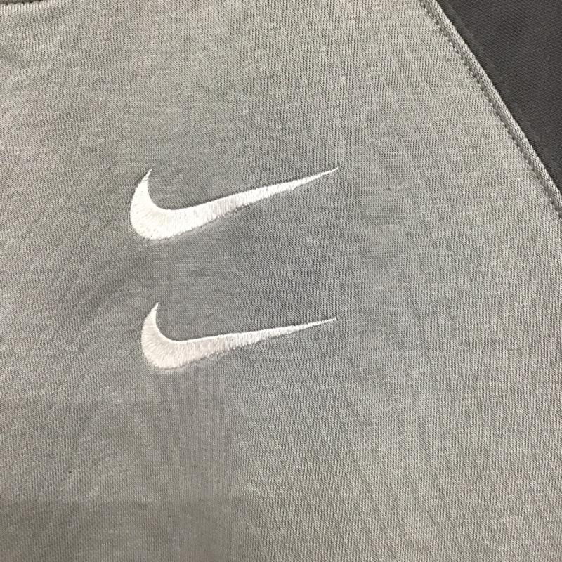 ナイキ NIKE トレーナー 長袖 db4960-073 長袖スウェット クルーネック L ロゴ、文字 灰 / グレー /  メンズ USED 古着 中古 10129265