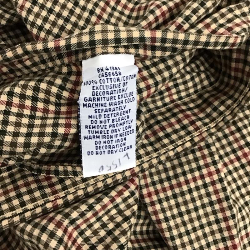 ラルフローレン RALPHLAUREN シャツ、ブラウス 長袖 長袖シャツ チェックシャツ カラーシャツ ボタンダウンシャツ XXL ロゴ、文字 マルチカラー / マルチカラー /  メンズ USED 古着 中古 10125059