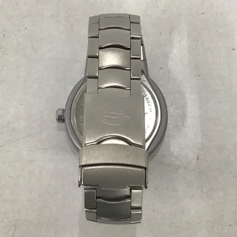 タイメックス TIMEX 腕時計 デジタル i-control REEFGEAR ロゴ、文字 銀 / シルバー / X 青 / ブルー /  メンズ USED 古着 中古 10132451