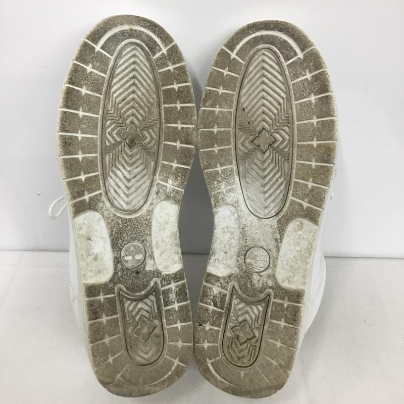 ティンバーランド Timberland スニーカー スニーカー 6004A ファスナー 26.5cm 26.5cm ロゴ、文字 白 / ホワイト /  メンズ USED 古着 中古 10143972
