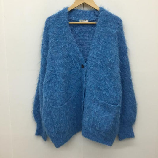 フリークスストア FREAK S STORE カーディガン 長袖 233-3330 FREE 無地 青 / ブルー /  レディース USED 古着 中古 10136774