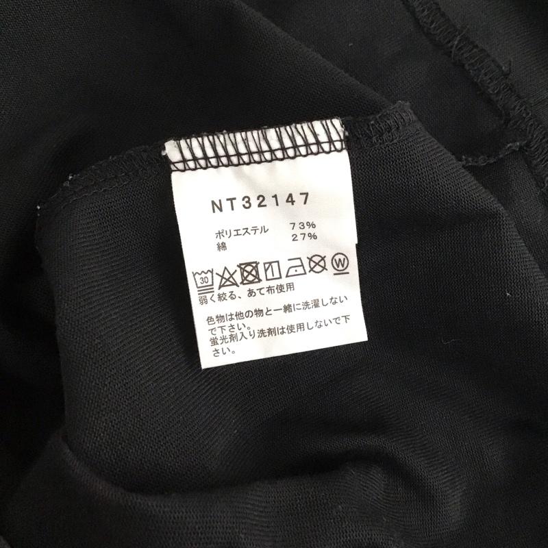 ザノースフェイス THE NORTH FACE Tシャツ 半袖 nt32147 ショートスリーブスモールボックスロゴティー プリントTシャツ L ロゴ、文字 黒 / ブラック /  メンズ USED 古着 中古 10140964