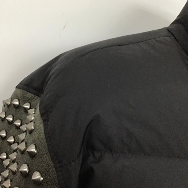 シュプリーム Supreme ジャケット、上着 ダウンジャケット UNDER COVER 23SS Puffer Jacket スタッズ 袖レザー L ロゴ、文字 黒 / ブラック /  メンズ USED 古着 中古 10107061