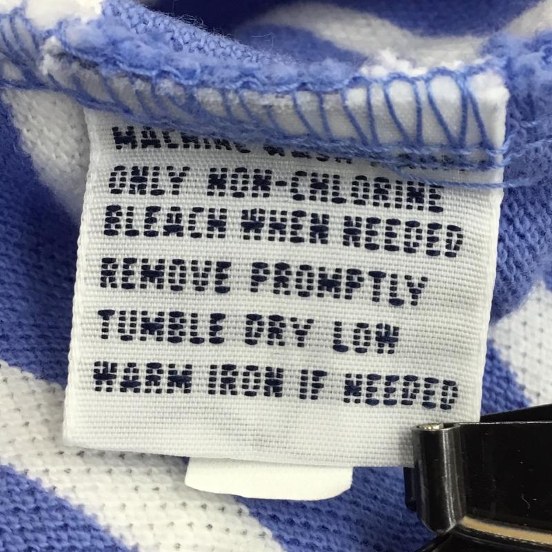 ポロラルフローレン POLO RALPH LAUREN ポロシャツ 半袖 L ボーダー柄 青 / ブルー /  メンズ USED 古着 中古 10133532