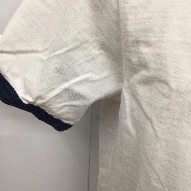 ザリアルマッコイズ THE REAL McCOY S Tシャツ 半袖 半袖 40 プリント 白 / ホワイト /  メンズ USED 古着 中古 10115403
