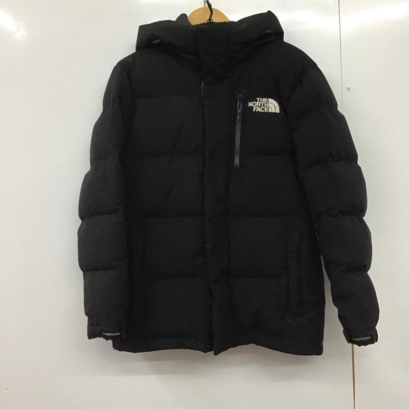 ザノースフェイス THE NORTH FACE ジャケット、上着 ダウンジャケット nj1dm71a ゴーフリーダウンジャケット アウター S ロゴ、文字 黒 / ブラック /  メンズ USED 古着 中古 10145563